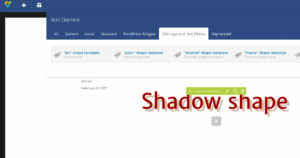 Now you can create text with patterned shadows with the SVG Logo and Text Effects free WordPress plugin.