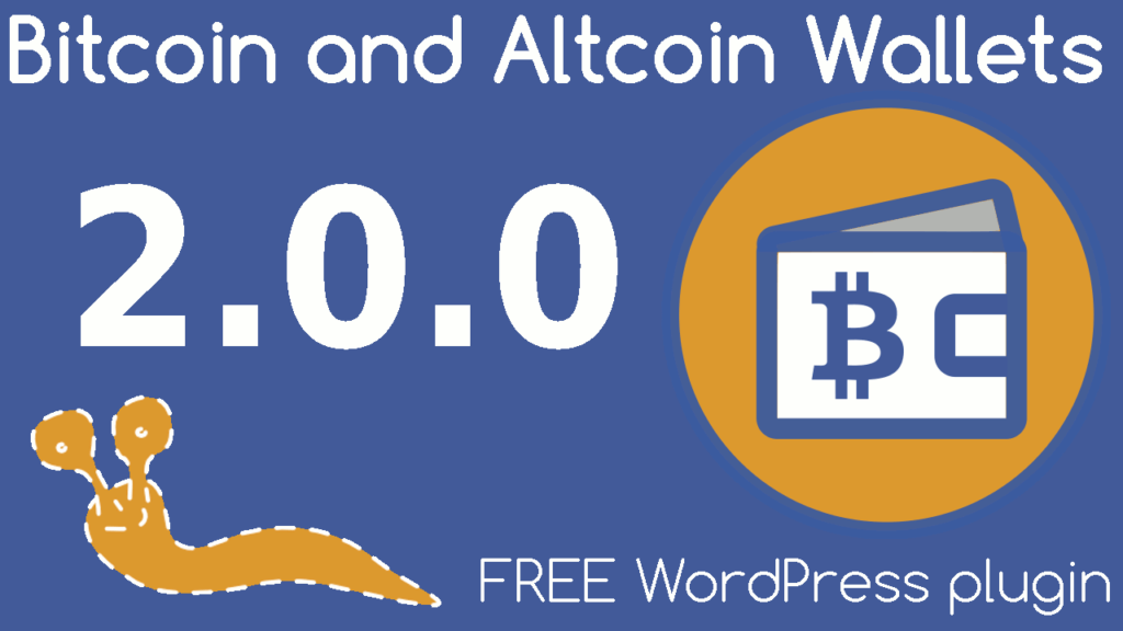 Version 2.0.0 of the Bitcoin and Altcoin Wallets free WordPress plugin features compatibility with a new block.io coin adapter, plus many more improvements.