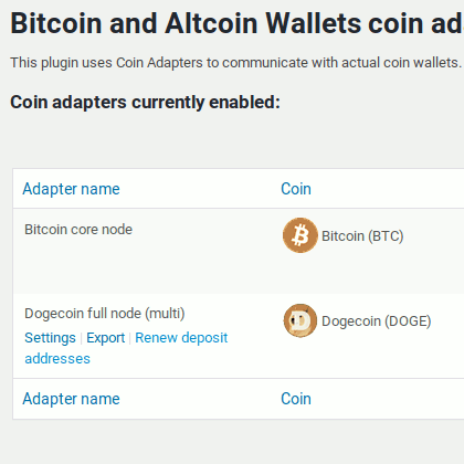 Renew deposit addresses feature in Bitcoin and Altcoin Wallets for WordPress