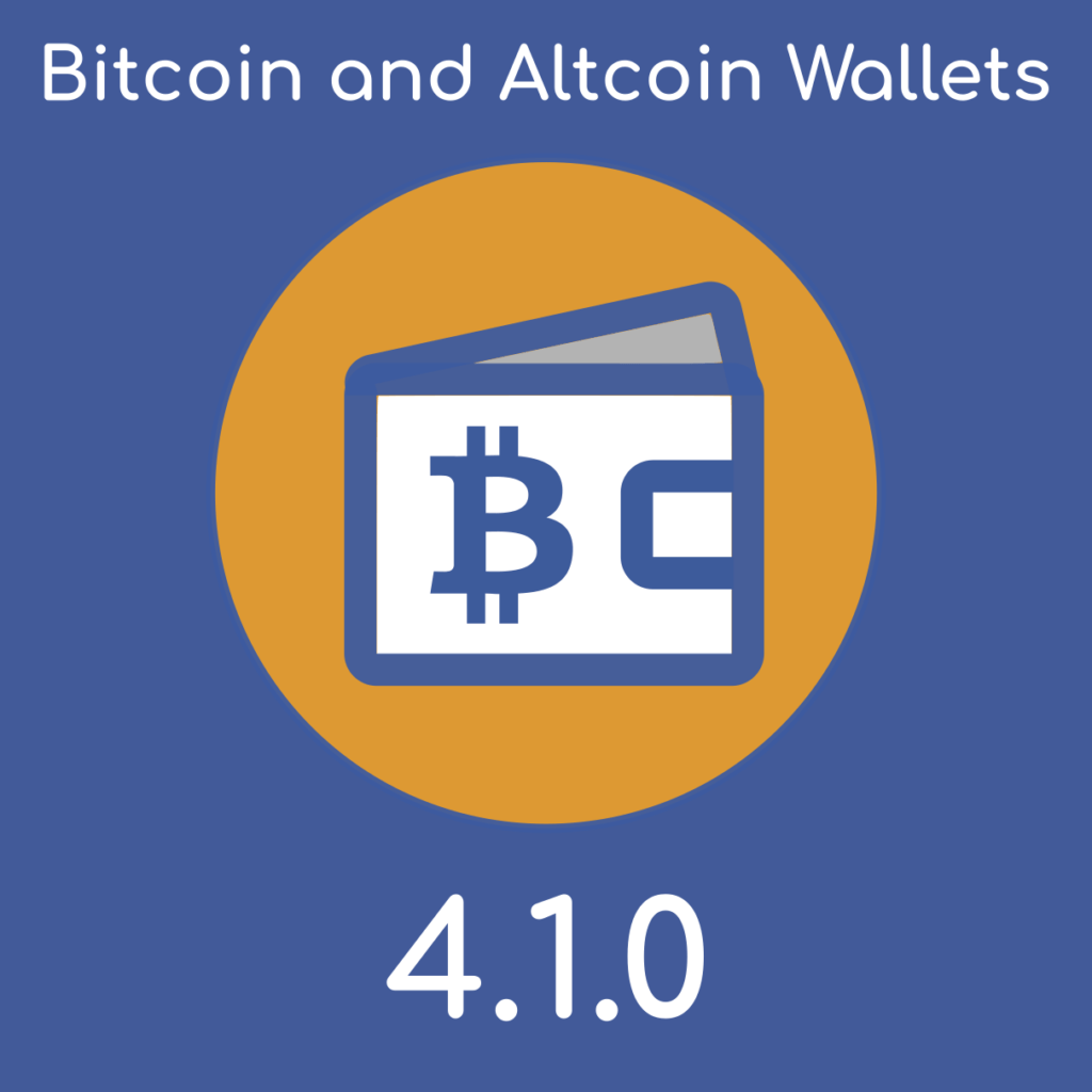 Bitcoin and Altcoin Wallets version 4.1.0