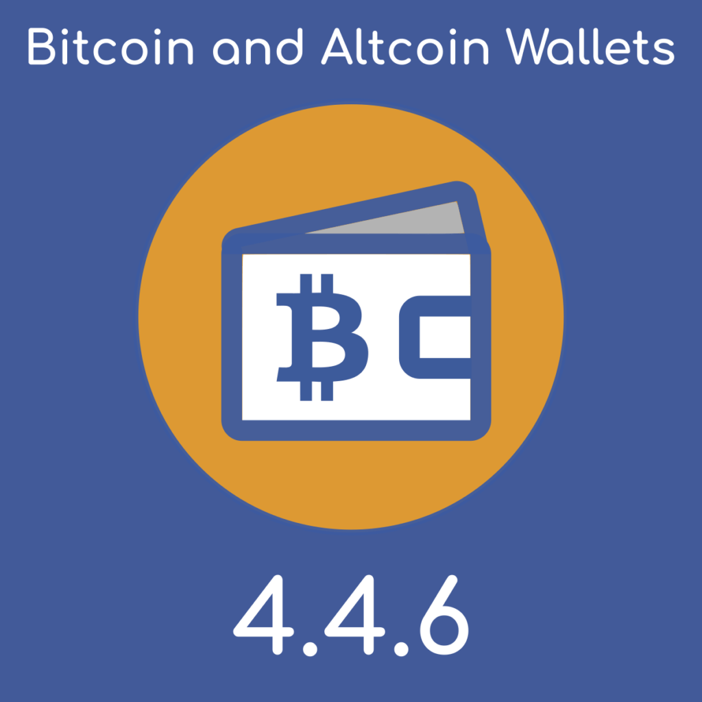 Bitcoin and Altcoin Wallets version 4.4.6