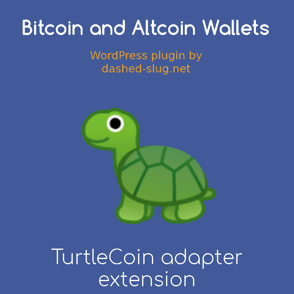 Bitcoin and Altcoin Wallets TurtleCoin Wallet Adapter extension