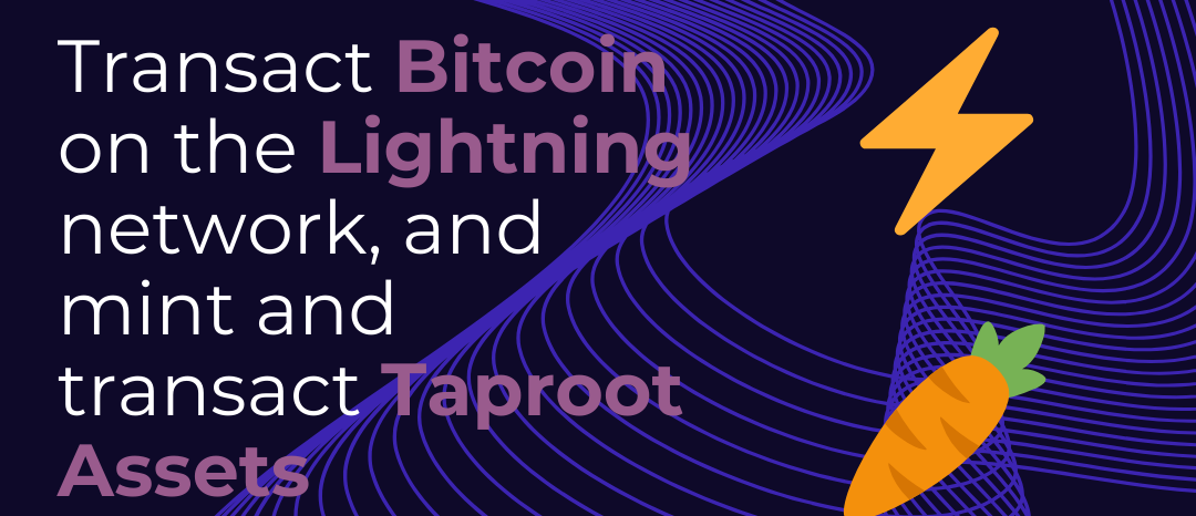 Bitcoin and Altcoin Wallets - lnd and tapd Wallet Adapter - Transact Bitcoin on the Lightning network, and mint and transact Taproot Assets