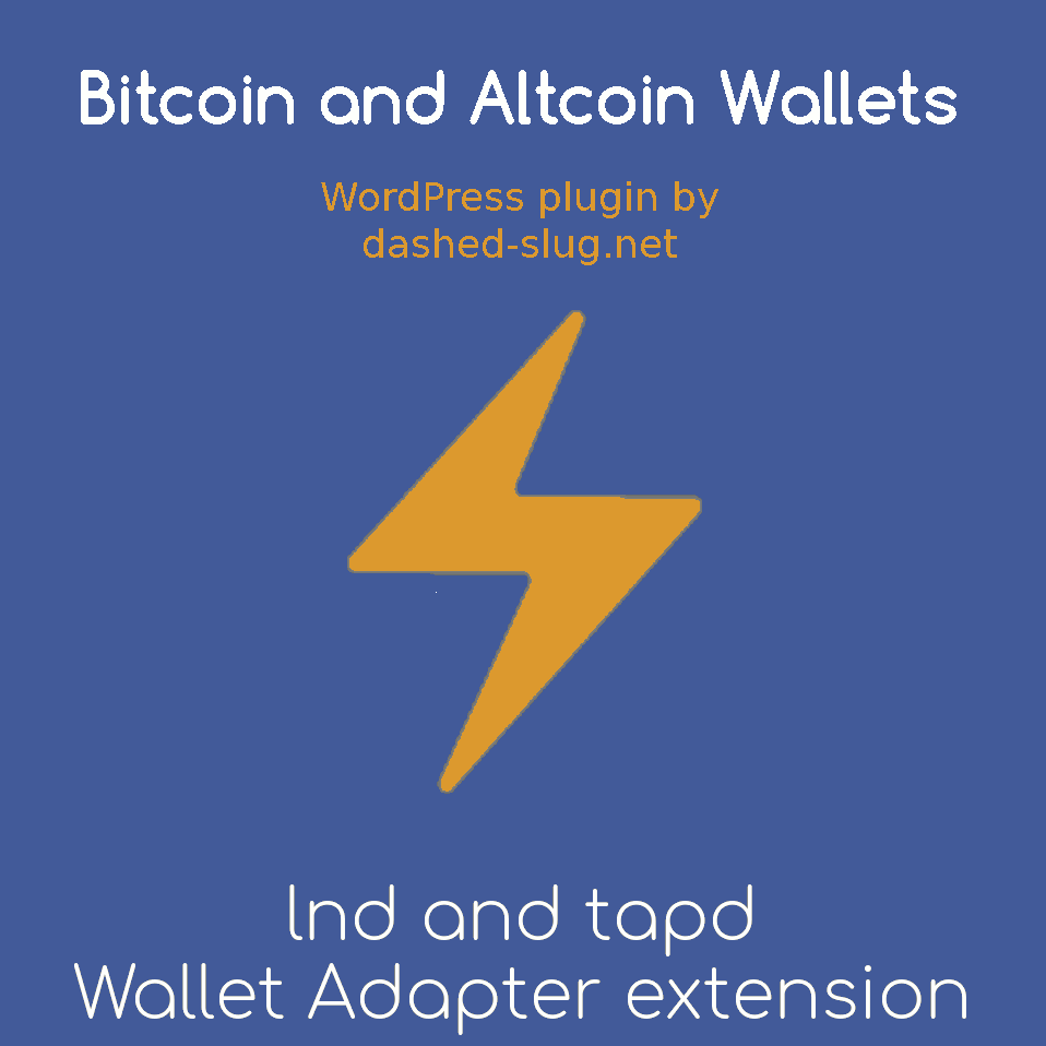Bitcoin and Altcoin Wallets lnd and tapd Wallet Adapter extension