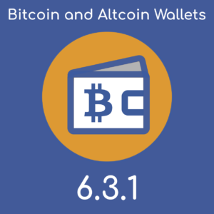 Bitcoin and Altcoin Wallets 6.3.1